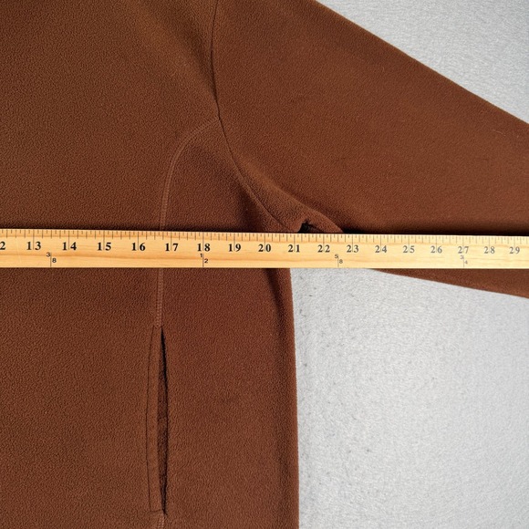 10000 ft Above Sea Level Brown Fleece Full Zip‎ Jacket Mens Medium Mock Neck - Picture 5 of 12